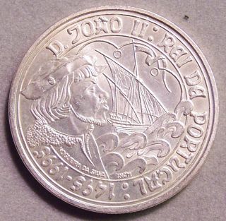 1995 Portugal Silver 1000 Escudos A State Coin photo