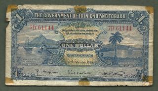 Trinidad And Tobago 1939 $1 1144 photo