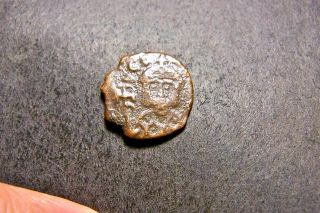 Theophilus,  Father/sons,  Syracuse,  Sicily Ca 840 Ad,  Ancient Byzantine Coin photo