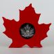 2015 $20 The Canadian Maple Leaf Shaped 99.  99 Pure Silver Proof,  Pkg & Coins: Canada photo 5