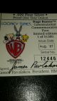 1987 - 1 Oz.  999 Fine Silver Bugs Bunny - Looney Tunes Commemorative Coin Silver photo 2