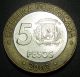 Dominican Republic 5 Pesos 2002 Sanchez Coin 2002 Km 89 Bi - Metallic North & Central America photo 1