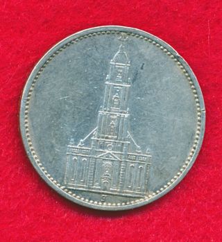 Germany - Third Reich 1934j 5 Reichsmark.  4016 Ounces Of Silver photo