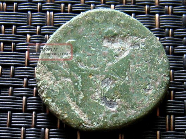 Bronze Ae As Of Hadrian 117 - 138 Ad Ancient Roman Coin