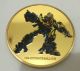 1 Oz Transformer Ace Of Extinction Finished In 24k Gold Clad Coin Exonumia photo 2