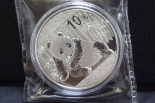 2015 Year China 1oz Silver Chinese Panda Coin 10yuan photo