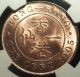 Ngc Ms - 64 Bu 1905 - H China Hong Kong Bronze 1 Cent Unc Uncirculated Asia photo 3