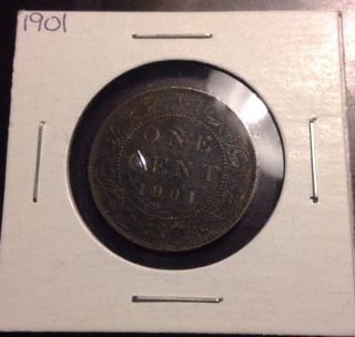 1901 Canadian Large Cent, photo