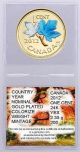 2012 Canadian Penny Colored Winter & Gilded 24k Extremely Rare Coins: Canada photo 1