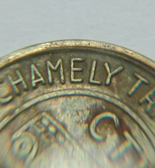 Chamely - Chambly Qc Canada 1946 Transit Token Error In Legend Scarce Variety photo