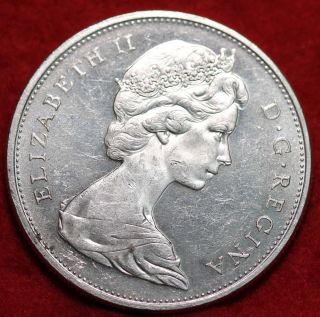 Uncirculated 1965 Canada Silver Dollar Foreign Coin S/h photo