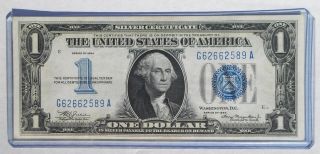 1934 $1 Silver Certificate  Funny Back photo