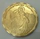 1 Oz Saint Christopher Protect Us With Bible Finished In 24k Gold Clad Coin Exonumia photo 1