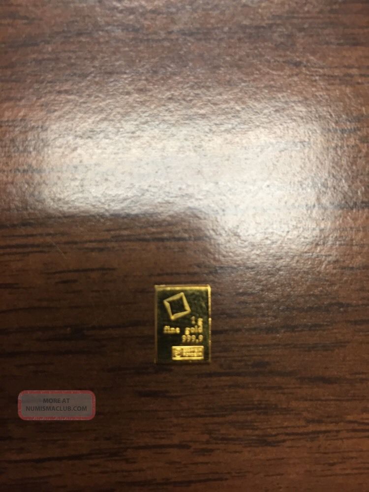 1 gram apmex gold bar