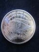 1 Oz Silver Bullion Saint Gauden ' S Liberty Eagle Round 1 Troy Oz.  999 Coin Silver photo 2