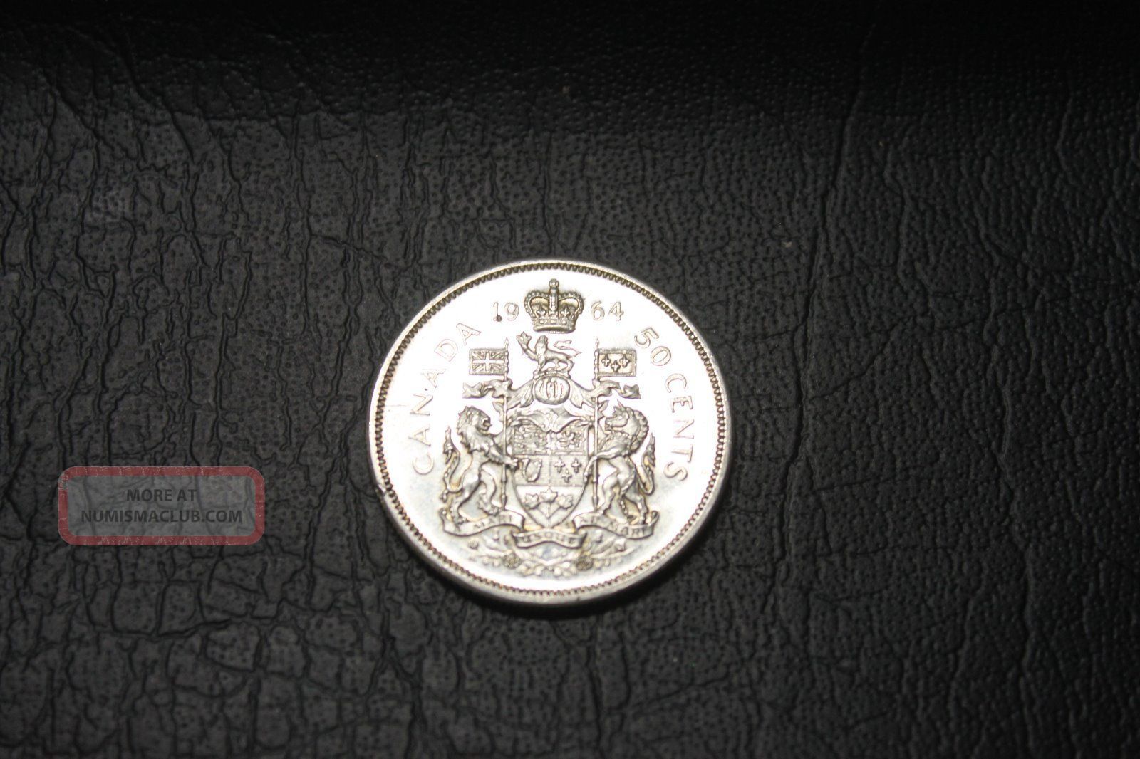 1 Canada Silver Half Dollar Coin
