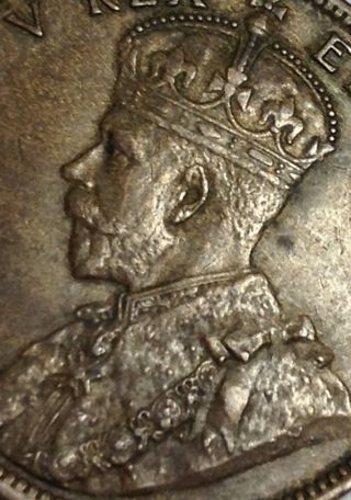 1911 King George V Canada Canadian 1 Large Cent Coin Ef Look At It photo