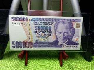 500 000 Lira Banknote Uncirculated Turkey photo