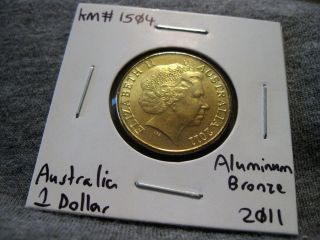 Australia 1 Dollar 2011 Ram ' S Head Historical Design $1 Km 1504 photo