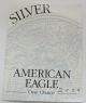 2000 P American Eagle One Ounce Proof Silver Bullion Coin In With Silver photo 1