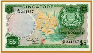 Singapore $5 