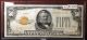 $50 Gold Seal Certificate Fifty Dollar Bill 1928 Woods Mellon Small Note (2246) Large Size Notes photo 10