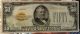 $50 Gold Seal Certificate Fifty Dollar Bill 1928 Woods Mellon Small Note (2246) Large Size Notes photo 4