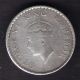 British India - 1940 - George Vi 1/4 Rupee Silver Coin Ex - Rare British photo 1