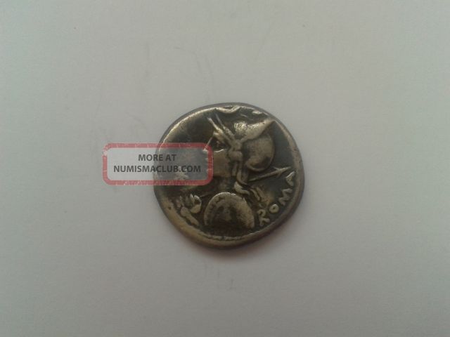 Denarius Licinius Nerva 113 - 112 Bc Roman Republic