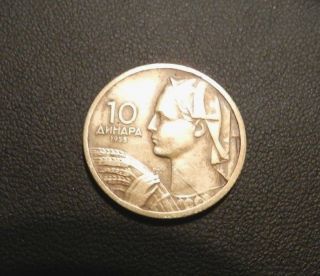 Yugoslavia 10 Dinara,  1955 - Great Coin - See Pictures photo