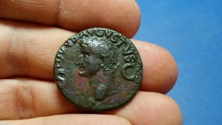 Divus Augustus Ae Dupondius,  Struck Under Caligula photo