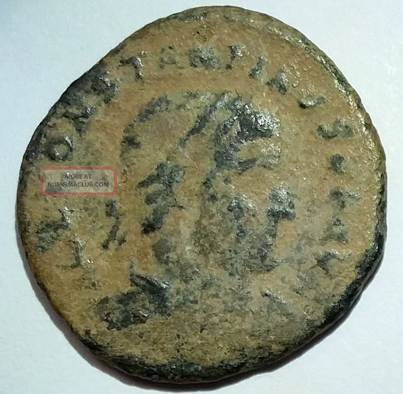 Ancient Roman Empire Bronze Coin Constantine Ii 316 - 340 Ad Sol ...