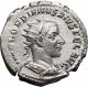 Gordian Iii With Globe - Power Symbol Rare Ancient Silver Roman Coin I49912 Coins: Ancient photo 1