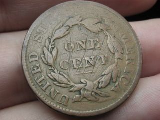 1835 - 1839 Matron Head Large Cent Penny - Vg Details photo