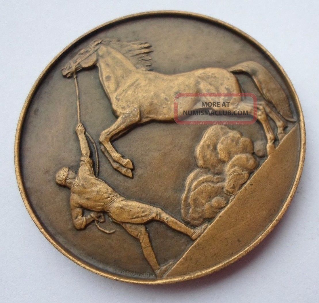 Médaille De Bronze – Concours Central Hippique Paris 1925 – Vintage – Collection