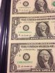 World Reserve Monetary Exchange 2009 (4) $1 Bills Uncirculated & Uncut Small Size Notes photo 9