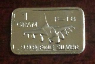 1 Gram Pure.  999 Fine Silver Bar photo