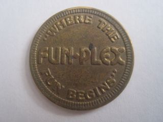 Fun - Plex Littleton Colorado Token Coin 1107 - 2 photo