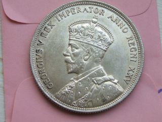Canada Silver Dollar 1935 Au/unc Some Frosty Luster. photo