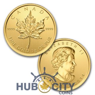 2015 Maplegram25™ 1 Gram.  9999 Gold Canadian Maple Leaf Coin photo