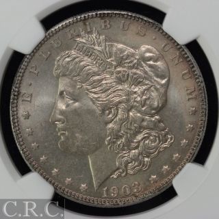 1903 - P Morgan Silver Dollar Ngc Ms64 photo