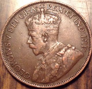 1918 Canada Large Cent King George V Very Old Penny Loook photo