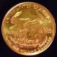 Bu 1999 American Eagle $5 Five Dollar Gold Coin 1/10 Oz.  999 Gold Coin - No Res Gold photo 1
