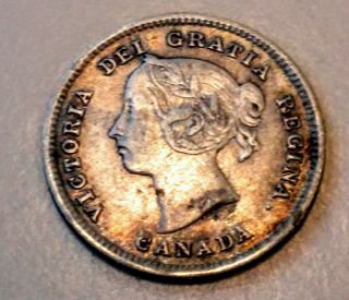1891 Canada 5 Cent.  132875 photo