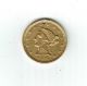 1854 Us $2 1/2 Gold Liberty Head Quarter Eagle Love Token Coin Fancy Initials Nr Gold (Pre-1933) photo 2