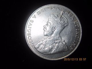1922 5 Cents Canada Coin.  800 Silver L@@k Great Coin photo