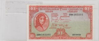 Ireland 10 Shilling 1952 56 - B photo