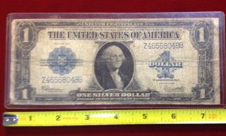 1923 $1.  00 Bill,  