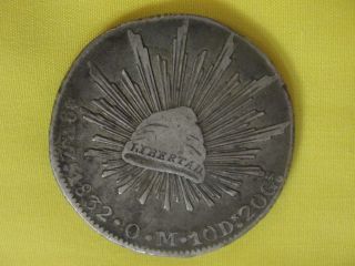 Mexico - 1832 Large Silver 8 Reales - photo