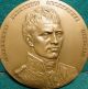 Napoleon Bonaparte / Antonio Canova & Sculpture Venus 80mm 1974 Bronze Medal Exonumia photo 2